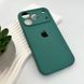 Силіконовий чохол з закритою камерою для iPhone 17 Pro Pine Green 666-04276 фото 4