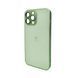 Чохол для смартфона AG Glass Matt Frame Color для iPhone 13 Pro Max Light Green 666-00596 фото 1