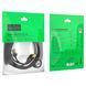 Сетевой кабель HOCO US02 Level pure copper gigabit ethernet cable(L=3M) Black 6931474761965 фото 8