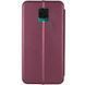 Кожаный чехол-книжка Classy для Xiaomi Redmi Note 9s / Note 9 Pro / Note 9 Pro Max Maroon 777-06001 фото 2