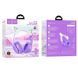 Бездротові накладні навушники HOCO W42 Cat ears BT headphones Purple Grape 6931474795854 фото 3