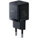Мережевий зарядний пристрій Baseus Palm Fast Charger C+U 20W EU Cluster Black P10111608113-00 фото 3