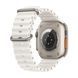 Силіконовий рифлений ремінець Ocean для Apple Watch 38/40/41 mm Білий 212-00481 фото 2
