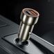 Автомобильное зарядное устройство HOCO Z46A Blue whale PD20W+QC3.0 car charger set(C to iP) Metal Gray 209-00287 фото 5