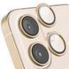 Захисне скло Metal Classic на камеру для Apple iPhone 16 (6.1") / 16 Plus (6.7") Gold 204-00449 фото 2