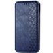 Шкіряний чохол-книжка GETMAN Cubic для Samsung Galaxy A31 Синій 555-01981 фото 1