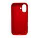 Силіконовий чохол для iPhone 16 Red 666-01183 фото 2
