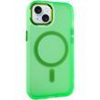 Чохол TPU+PC Lily with MagSafe для Apple iPhone 15 (6.1") Neon Green 214-03587 фото