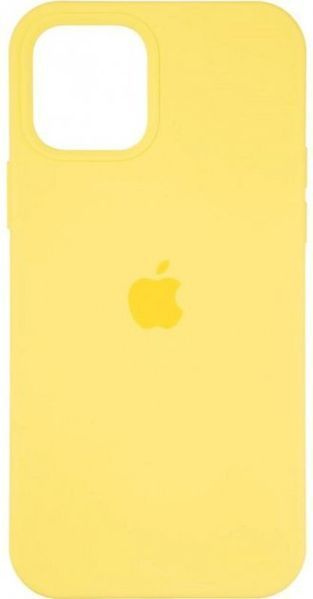 Силіконовий чохол для iPhone 12/12 Pro Yellow 208-00434 фото