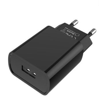 Мережевий зарядний пристрій BOROFONE BA20A Sharp single port charger 10.5W Black 656-01318 фото