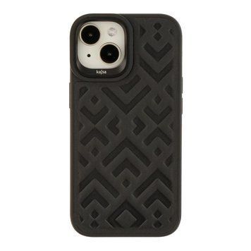 Чохол Kajsa Briquette Collection Rhombus для iPhone 15 Black 757-00001 фото
