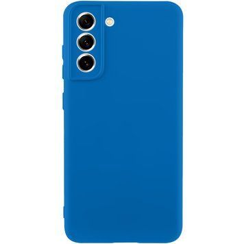 Чехол TPU GETMAN Liquid Silk Full Camera для Samsung Galaxy S22 Синий / Royal blue ILSO-00000075777-17 фото