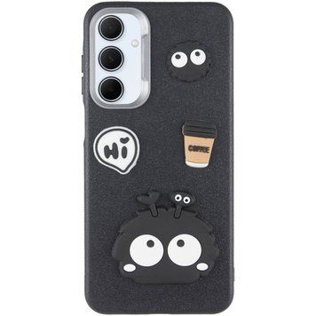Чехол TPU Leather Toys для Samsung Galaxy A15 4G/5G / M15 5G Monster / Black 555-00935 фото