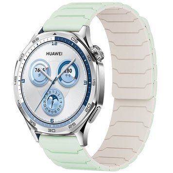 Ремінець Dual-color Magnetic для Smart Watch 22mm Mint Green / Starlight 212-01741 фото