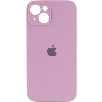 Чехол Silicone Case Full Size with Frame для iPhone 15 Plus Lilac Purple 208-05065 фото