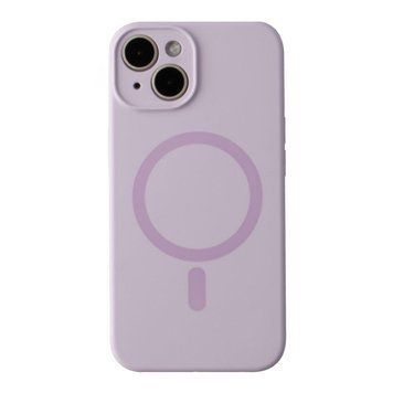 Чехол Glow Silicone Case Full Camera with Magsafe для iPhone 13 Light purple 214-04009 фото