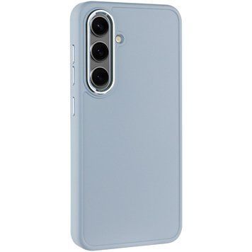 Чохол TPU Bonbon Metal Style для Samsung Galaxy S24 / S25 Mist blue 555-02777 фото