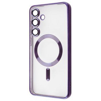 Чехол WAVE Metal Color Case with Magnetic Ring для Samsung Galaxy S25 FE Deep purple 656-08018 фото