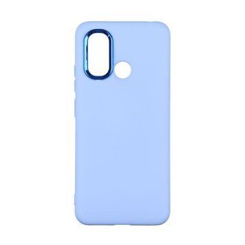 Чехол Silicone Cover Metal frame для Xiaomi Redmi 12C Sky Blue 208-03540 фото