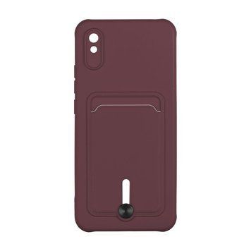 Чохол Colorfull Pocket Card для Xiaomi Redmi 9A Maroon 208-03384 фото