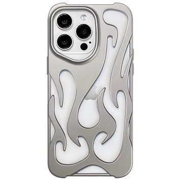 Чехол TPU WinFire для iPhone 16 Pro (6.3") Silver 555-00512 фото