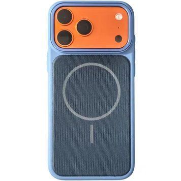 Чехол TPU TechWoven Hybrid with MagSafe для Apple iPhone 16 Pro Max (6.9") Blue 214-04732 фото