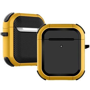 Футляр протиударний Black ed. для навушників Airpods 1/2 Yellow 203-00429 фото