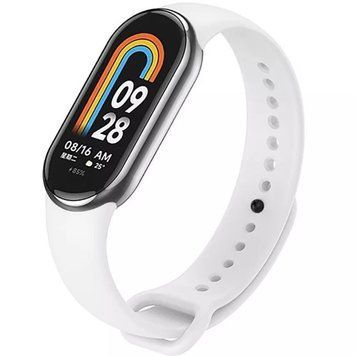 Силіконовий ремінець для Xiaomi Mi Band 8/9/10 White 212-01339 фото