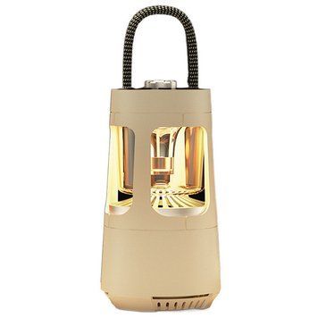 Кемпінговий ліхтар акумуляторний QD08 2in1 + Bluetooth колонка Biege 656-03768 фото