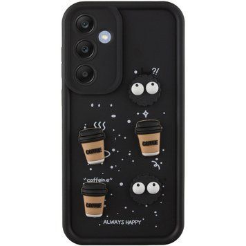 Чехол TPU Toys Case для Samsung Galaxy A35 Black/Always Happy 777-03881 фото