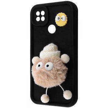 Чохол Pretty Things Case для Xiaomi Redmi 9C/10A Black/Fluffy White 777-02201 фото