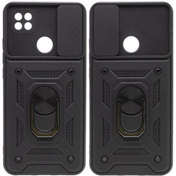 Ударопрочный чехол Camshield Serge Ring для Xiaomi Redmi 9C / Redmi 10A Black 777-04685 фото