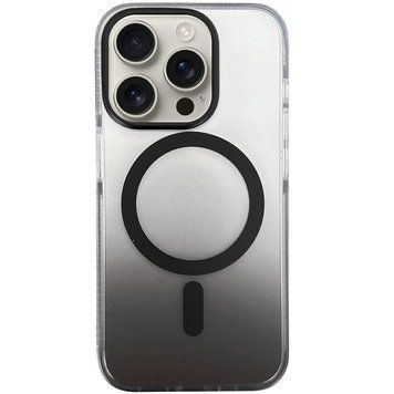 Чехол TPU+PC Phantom with MagSafe для Apple iPhone 15 Pro (6.1") Black 555-02977 фото