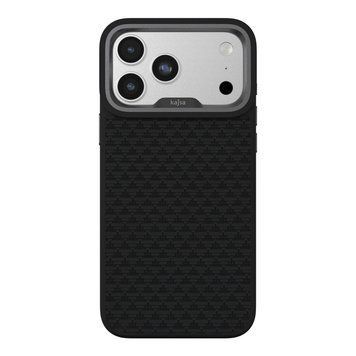 Чохол Kajsa Glamorous Collection Pyramid Pattern with MagSafe для iPhone 17 Pro Max / 18 Pro Max (6.9") Black O-Ring 4894505261075 фото