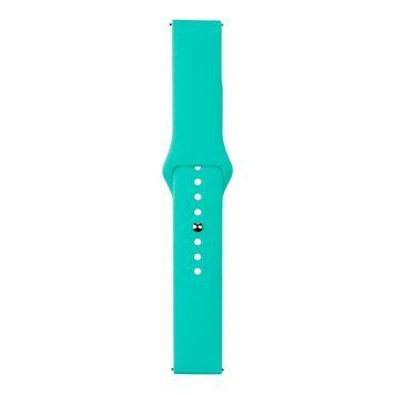 Ремінець Универс 22mm Silicone Original Button Design для Samsung/Amazfit/Huawei Spearmint Green 212-02773 фото