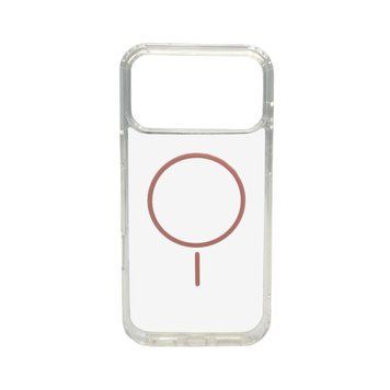 Чехол Acrylic Thin Magnetic для Apple iPhone 17 Pro Pink 666-03728 фото