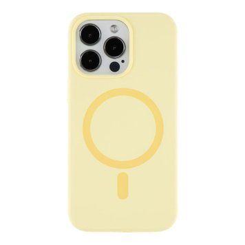 Чохол Glow Silicone Case with Magsafe для iPhone 12 Pro Max Yellow 214-03859 фото