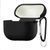 Силиконовый чехол 2,5mm с микрофиброй для AirPods 3 Black 203-00164 фото