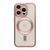 Чехол TPU Metallic Chrome Full Camera with Magsafe для iPhone 16 Pro Max Rose 214-02957 фото