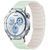 Ремінець Dual-color Magnetic для Smart Watch 22mm Mint Green / Starlight 212-01741 фото