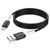 Кабель HOCO X82 USB to Micro 2.4A, 1m, silicone, silicone connectors, Black 6931474768551 фото