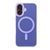 Чохол Space Magnetic Color з Magsafe для iPhone 16 Plus Фіолетовий 214-01425 фото