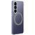 Чехол PC Clear Magnet Case with MagSafe для Samsung Galaxy S25 Clear / Grey 656-08476 фото
