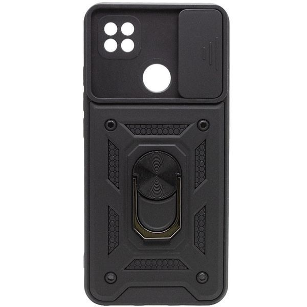 Ударопрочный чехол Camshield Serge Ring для Xiaomi Redmi 9C / Redmi 10A Black 777-04685 фото