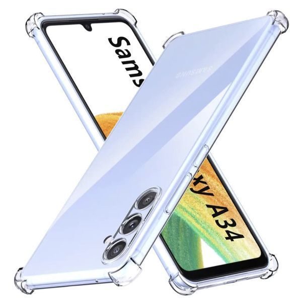 TPU чехол GETMAN Ease усиленные углы Full Camera для Samsung Galaxy A55 555-02577 фото