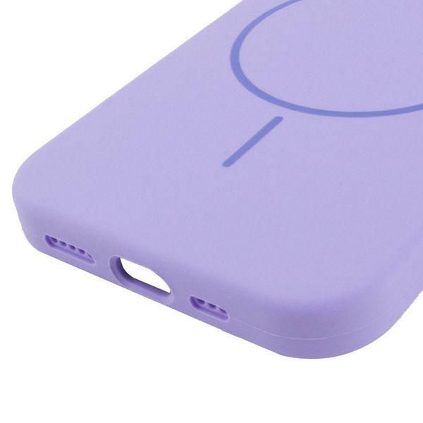 Чохол Silk Full Protective with Magnetic Fit для Apple iPhone 12 Pro / 12 (6.1") Бузковий / Dasheen ILSO-00000076445-25 фото