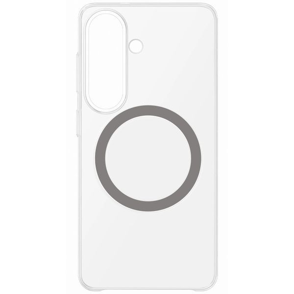 Чехол PC Clear Magnet Case with MagSafe для Samsung Galaxy S25 Clear / Grey 656-08476 фото