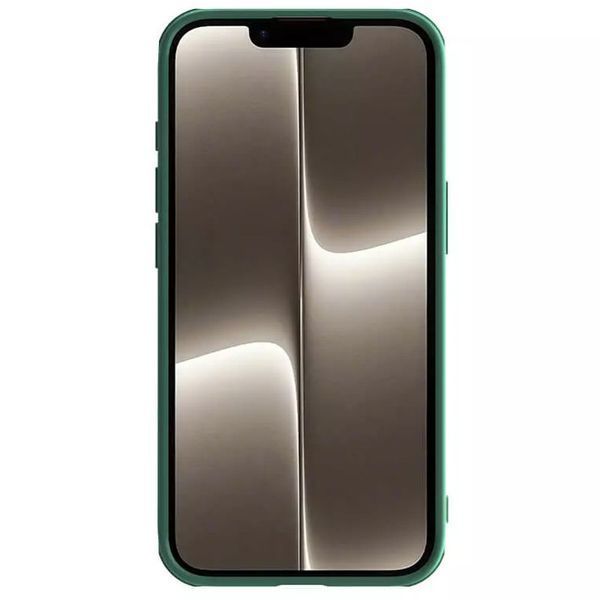 Карбоновая накладка Nillkin CamShield Pro для Apple iPhone 16e\17e (6.1") Deep Green 777-08140 фото
