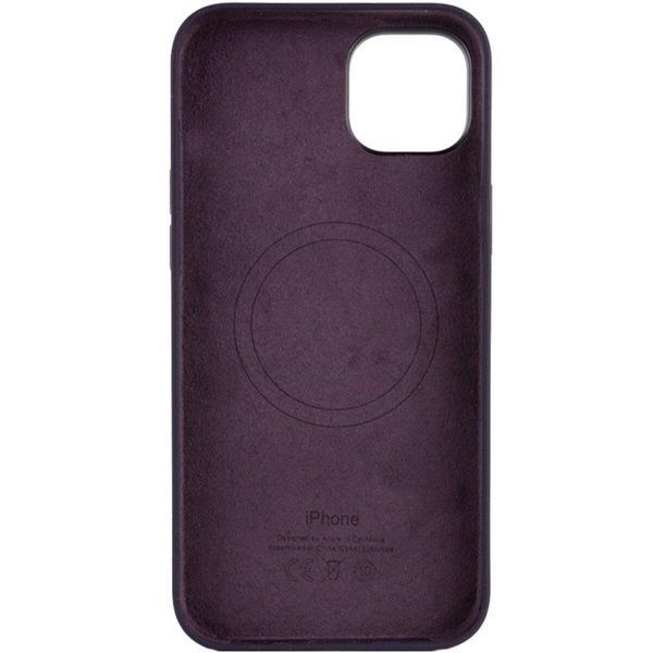 Чехол Silicone Full Case with MagSafe для iPhone 14 Elderberry 656-01188 фото