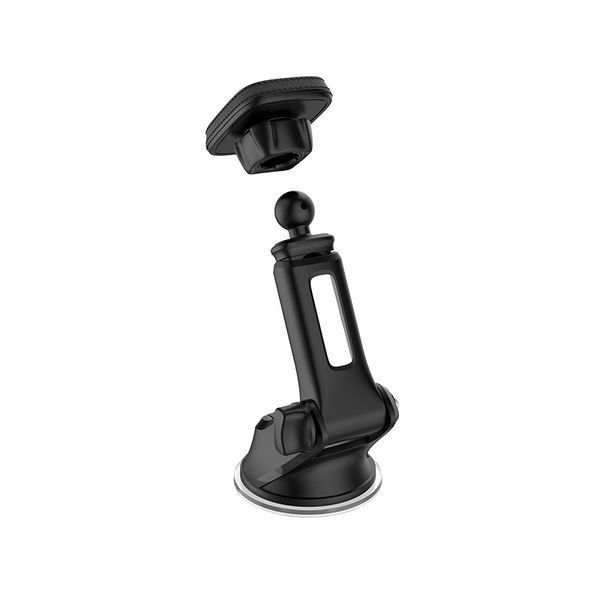 Автотримач для телефона HOCO CA42 Cool Journey in-car dashboard holder with stretch rod Black/Red 6957531093237 фото